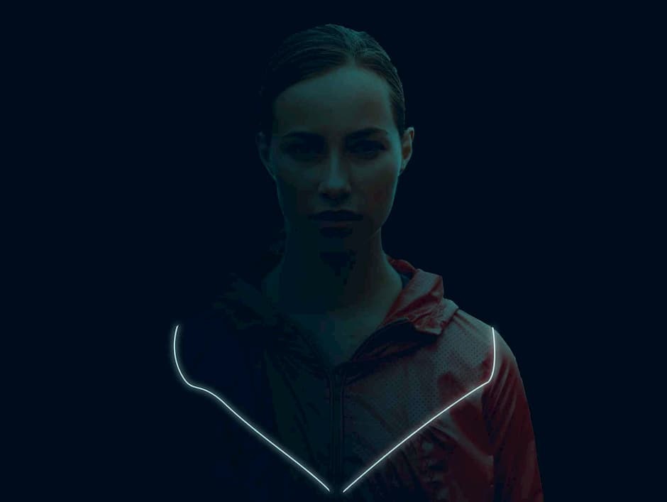 clothes with LED elements